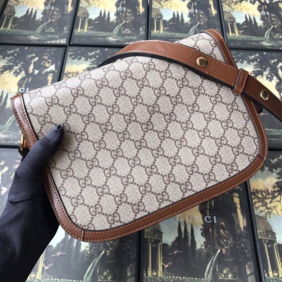 Anteprima esclusiva online di 1955 Horsebit Bag Coffee imitazioni perfette