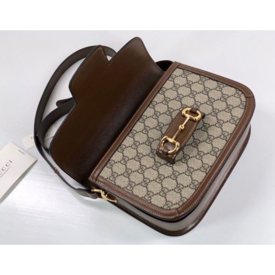 Dettagli perfetti Anteprima esclusiva online Borsa da equitazione 1955 marrone imitazioni perfette