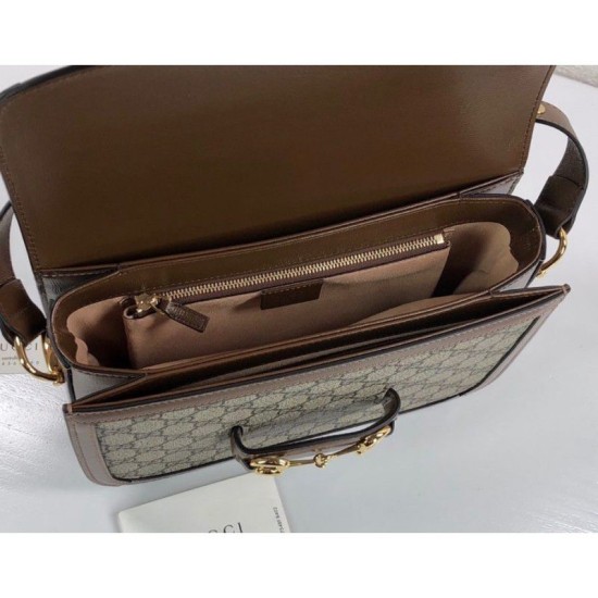 Dettagli perfetti Anteprima esclusiva online Borsa da equitazione 1955 marrone imitazioni perfette