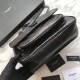 Riproduzione Fedele Borsa a catena media YSL Saint Laurent nera imitazioni Replica Alta Qualità Borsa a catena media YSL Saint Laurent nera