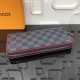 Riproduzione Fedele Alta gamma replica Portafoglio Zippy Vertical Damier Graphite N63304 imitazioni Replica Alta Qualità Alta gamma Portafoglio Zippy Vertical Damier Graphite N63304