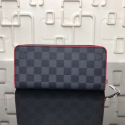 Riproduzione Fedele Alta gamma replica Portafoglio Zippy Vertical Damier Graphite N63304 imitazioni Replica Alta Qualità Alta gamma Portafoglio Zippy Vertical Damier Graphite N63304