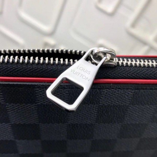 Riproduzione Fedele Alta gamma replica Portafoglio Zippy Vertical Damier Graphite N63304 imitazioni Replica Alta Qualità Alta gamma Portafoglio Zippy Vertical Damier Graphite N63304