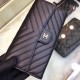 Riproduzione Fedele replica Portafoglio lungo Chevron A31506 Nero imitazioni Replica Alta Qualità Portafoglio lungo Chevron A31506 Nero
