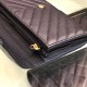 Riproduzione Fedele replica Portafoglio lungo Chevron A31506 Nero imitazioni Replica Alta Qualità Portafoglio lungo Chevron A31506 Nero