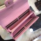 Riproduzione Fedele Chevron Long Portafoglio A31506 Pink imitazioni Replica Alta Qualità Chevron Long Portafoglio A31506 Pink