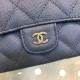 Riproduzione Fedele Long Portafoglio Caviar Leather A31506 Blue imitazioni Replica Alta Qualità Long Portafoglio Caviar Leather A31506 Blue