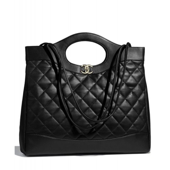 Riproduzione Fedele Borsa Shopping 31 A57977 Nera imitazioni Replica Alta Qualità Borsa Shopping 31 A57977 Nera