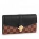 Riproduzione Fedele Clapton Portafoglio Damier Ebene N64449 imitazioni Replica Alta Qualità Clapton Portafoglio Damier Ebene N64449