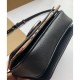 Riproduzione Fedele Mini Vintage Check e Leather D-ring Borse Black imitazioni Replica Alta Qualità Mini Vintage Check e Leather D-ring Borse Black