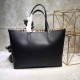 Riproduzione Fedele Medium Reversible Tote Haymarket Check 40496351 Nero imitazioni Replica Alta Qualità Medium Reversible Tote Haymarket Check 40496351 Nero