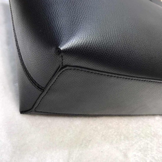 Riproduzione Fedele Medium Reversible Tote Haymarket Check 40496351 Nero imitazioni Replica Alta Qualità Medium Reversible Tote Haymarket Check 40496351 Nero