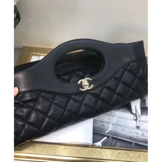 Riproduzione Fedele Borsa Shopping 31 A57977 Nera imitazioni Replica Alta Qualità Borsa Shopping 31 A57977 Nera