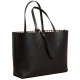 Riproduzione Fedele Medium Reversible Tote Haymarket Check 40496351 Nero imitazioni Replica Alta Qualità Medium Reversible Tote Haymarket Check 40496351 Nero