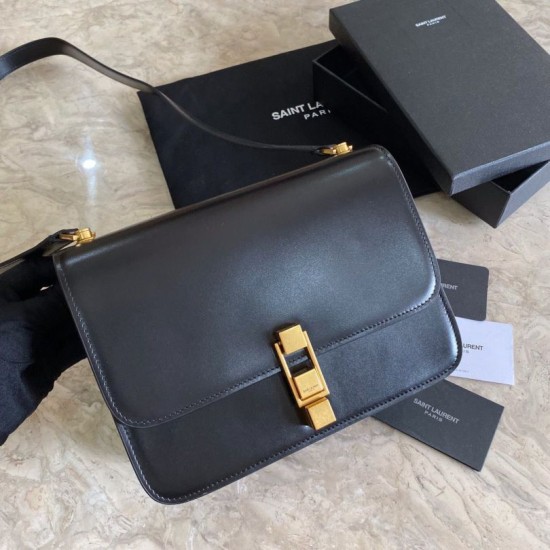 Borsa YSL Saint Laurent Carre in pelle scamosciata nera Dupe Perfetta Cloni Firmate Borsa YSL Saint Laurent Carre in pelle scamosciata nera imitazioni