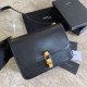 Borsa YSL Saint Laurent Carre in pelle scamosciata nera Dupe Perfetta Cloni Firmate Borsa YSL Saint Laurent Carre in pelle scamosciata nera imitazioni