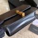 Borsa YSL Saint Laurent Carre in pelle scamosciata nera Dupe Perfetta Cloni Firmate Borsa YSL Saint Laurent Carre in pelle scamosciata nera imitazioni