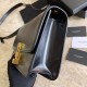 Borsa YSL Saint Laurent Carre in pelle scamosciata nera Dupe Perfetta Cloni Firmate Borsa YSL Saint Laurent Carre in pelle scamosciata nera imitazioni