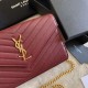 Clarinetto in pelle martellata YSL Saint Laurent con busta con catena a busta Dupe Perfetta Cloni Firmate Clarinetto in pelle martellata YSL Saint Laurent con busta con catena a busta imitazioni