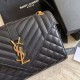 Cloni Firmate Borsa per busta media YSL Saint Laurent Mix Matelasse nera in oro imitazioni