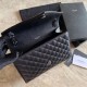 Cloni Firmate Borsa per busta media YSL Saint Laurent Mix Matelasse nera in oro imitazioni