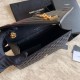 Borsa per busta media YSL Saint Laurent Mix Matelasse nera Dupe Perfetta Cloni Firmate Borsa per busta media YSL Saint Laurent Mix Matelasse nera imitazioni