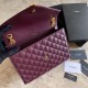 Sacchetto busta media YSL Saint Laurent Mix Matelasse Claret Dupe Perfetta Cloni Firmate Sacchetto busta media YSL Saint Laurent Mix Matelasse Claret imitazioni