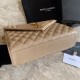 Cloni Firmate Sacchetto busta media YSL Saint Laurent Mix Matelasse Albicocca imitazioni