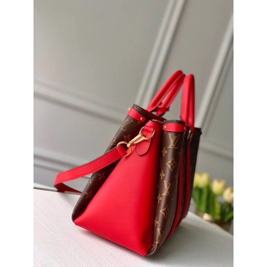 Borse Soufflot MM M44817 Rosso Dupe Perfetta Cloni Firmate Borse Soufflot MM M44817 Rosso imitazioni