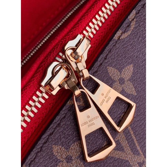 Borse Soufflot MM M44817 Rosso Dupe Perfetta Cloni Firmate Borse Soufflot MM M44817 Rosso imitazioni