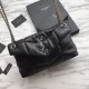 Borsa a tracolla Yul Saint Laurent Loulou piccola nera Dupe Perfetta Cloni Firmate Borsa a tracolla Yul Saint Laurent Loulou piccola nera imitazioni