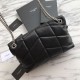 Borsa a tracolla Yul Saint Laurent Loulou piccola nera Dupe Perfetta Cloni Firmate Borsa a tracolla Yul Saint Laurent Loulou piccola nera imitazioni