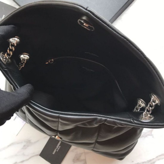 Borsa a tracolla Yul Saint Laurent Loulou piccola nera Dupe Perfetta Cloni Firmate Borsa a tracolla Yul Saint Laurent Loulou piccola nera imitazioni