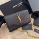 Portafoglio YSL Saint Laurent Uptown Chain nero Dupe Perfetta Cloni Firmate Portafoglio YSL Saint Laurent Uptown Chain nero imitazioni