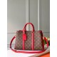 Borse Soufflot MM M44817 Rosso Dupe Perfetta Cloni Firmate Borse Soufflot MM M44817 Rosso imitazioni