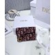 Alta gamma replica Portafoglio da sella obliquo Christian Dior rosso Dupe Perfetta Cloni Firmate Alta gamma replica Portafoglio da sella obliquo Christian Dior rosso imitazioni
