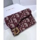 Alta gamma replica Portafoglio da sella obliquo Christian Dior rosso Dupe Perfetta Cloni Firmate Alta gamma replica Portafoglio da sella obliquo Christian Dior rosso imitazioni