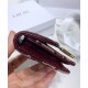 Alta gamma replica Portafoglio da sella obliquo Christian Dior rosso Dupe Perfetta Cloni Firmate Alta gamma replica Portafoglio da sella obliquo Christian Dior rosso imitazioni
