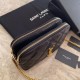 Borsa YSL Saint Laurent Becky con doppia zip in pelle di agnello trapuntata nera Dupe Perfetta Cloni Firmate Borsa YSL Saint Laurent Becky con doppia zip in pelle di agnello trapuntata nera imitazioni