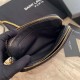 Borsa YSL Saint Laurent Becky con doppia zip in pelle di agnello trapuntata nera Dupe Perfetta Cloni Firmate Borsa YSL Saint Laurent Becky con doppia zip in pelle di agnello trapuntata nera imitazioni