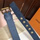 Signature 35mm Cintura Monogram Denim M0175Q Dupe Perfetta Cloni Firmate Signature 35mm Cintura Monogram Denim M0175Q imitazioni