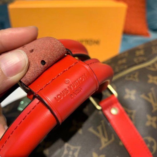 Keepall Bandouliere 50 Monogram Red M44740 Dupe Perfetta Cloni Firmate Keepall Bandouliere 50 Monogram Red M44740 imitazioni