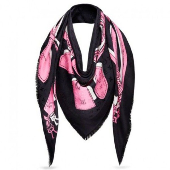 Riproduzione Fedele Handle Me Monogram Shawl M70388 imitazioni Replica Alta Qualità Handle Me Monogram Shawl M70388