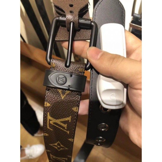Riproduzione Fedele Voyager 35mm Cintura Monogram M0042T imitazioni Replica Alta Qualità Voyager 35mm Cintura Monogram M0042T