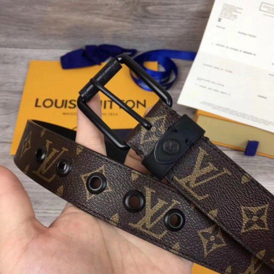 Riproduzione Fedele Voyager 35mm Cintura Monogram M0042T imitazioni Replica Alta Qualità Voyager 35mm Cintura Monogram M0042T