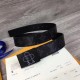 Riproduzione Fedele replica Cintura Metropole 35mm Monogram Eclipse M0048T imitazioni Replica Alta Qualità Cintura Metropole 35mm Monogram Eclipse M0048T
