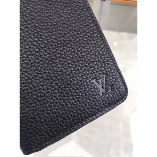 Riproduzione Fedele Zippy Wallet Vertical Taurillon Leather M58412 imitazioni Replica Alta Qualità Zippy Wallet Vertical Taurillon Leather M58412