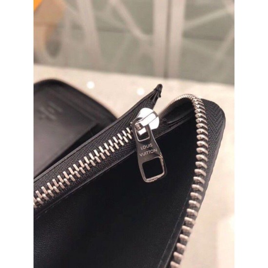 Riproduzione Fedele Zippy Wallet Vertical Taurillon Leather M58412 imitazioni Replica Alta Qualità Zippy Wallet Vertical Taurillon Leather M58412