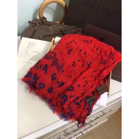 Riproduzione Fedele Leopard Confettis Stole M70280 imitazioni Replica Alta Qualità Leopard Confettis Stole M70280