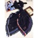 Riproduzione Fedele Double Stripes Square MP1702 Blu imitazioni Replica Alta Qualità Double Stripes Square MP1702 Blu